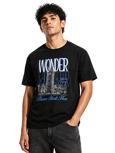 RINO7 Signature Street Regular Fit Cotton Tee - RINO7