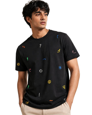 RINO7 Everyday Rebel Regular Fit Tee
