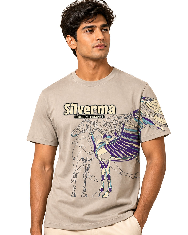 Rino7 Men’s Soft Cotton Regular Fit T-shirt - RINO7