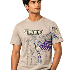 Rino7 Men’s Soft Cotton Regular Fit T-shirt - RINO7