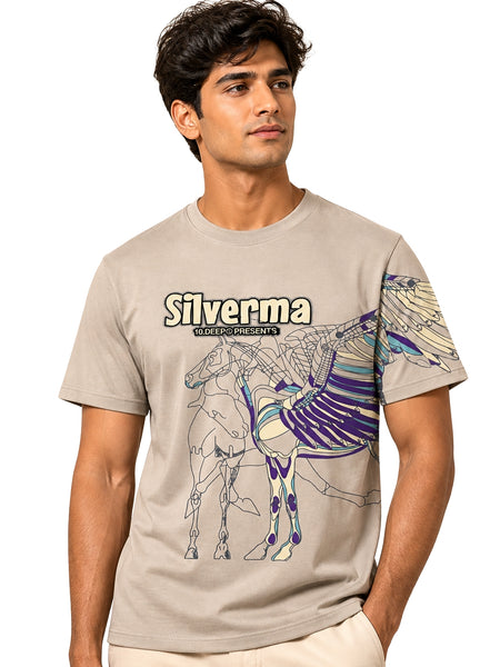 Rino7 Men’s Soft Cotton Regular Fit T-shirt - RINO7