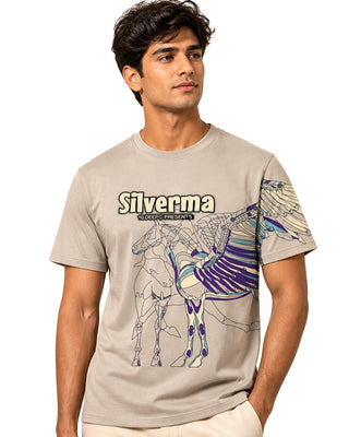 Rino7 Men’s Soft Cotton Regular Fit T-shirt