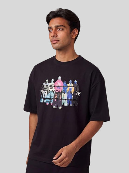 Rino7 Men’s Oversized Streetwear T-shirt - RINO7
