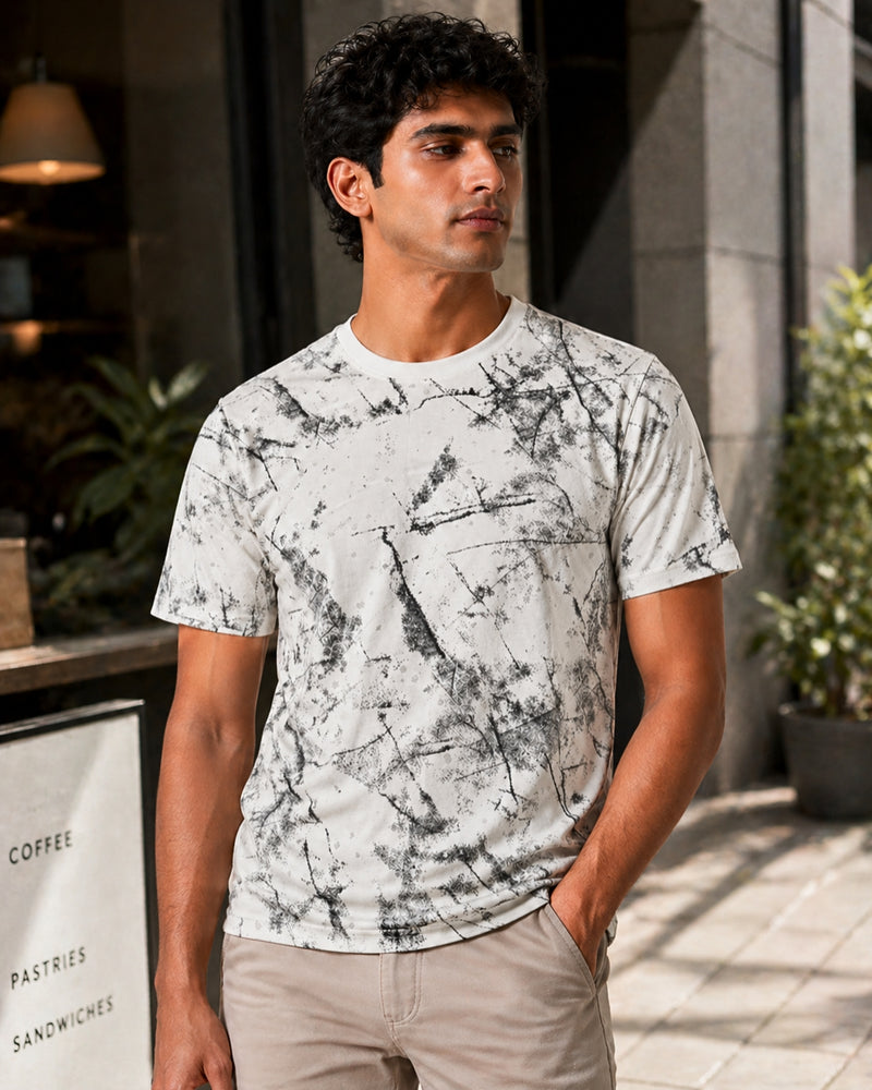 RINO7 Day One Men’s Regular Fit T-Shirt - RINO7