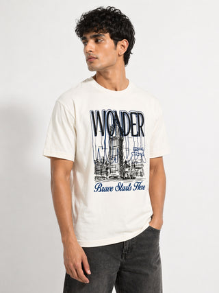 RINO7 Signature Street Regular Fit Cotton Tee