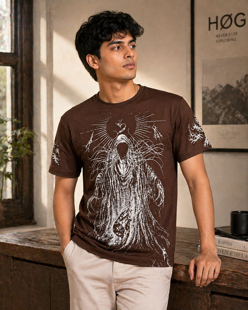 RINO7 Minimal Streetwear Regular Fit T-Shirt