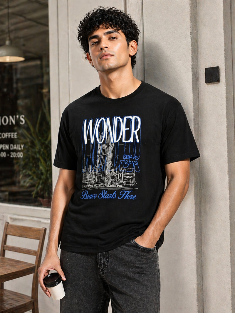 RINO7 Signature Street Regular Fit Cotton Tee - RINO7