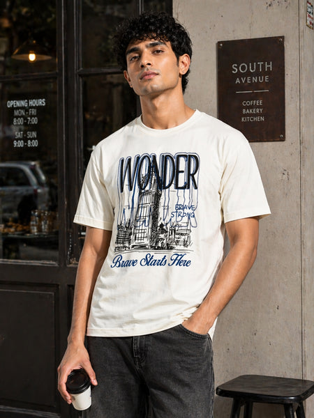RINO7 Signature Street Regular Fit Cotton Tee - RINO7