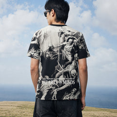 RINO7 Navy Graphic T-Shirt - 