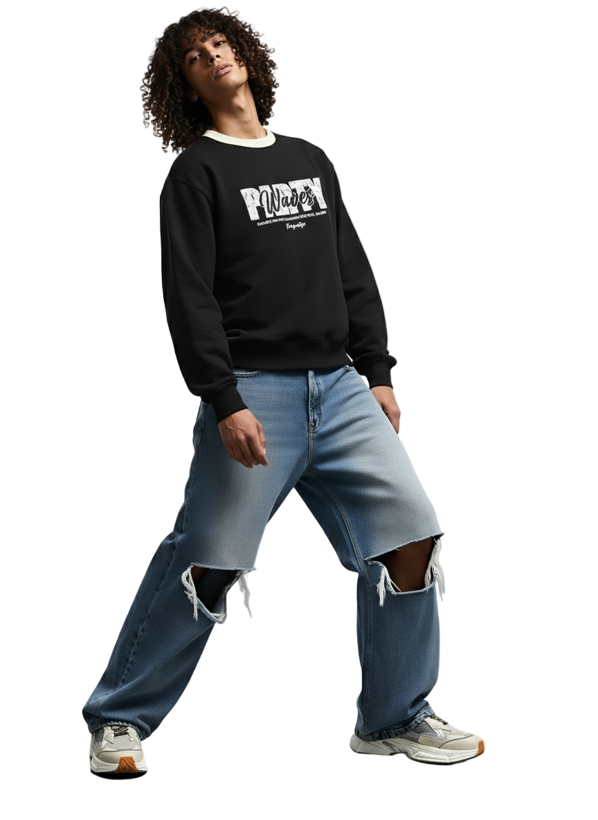 Rino7 CoastWave Retro Sweatshirt