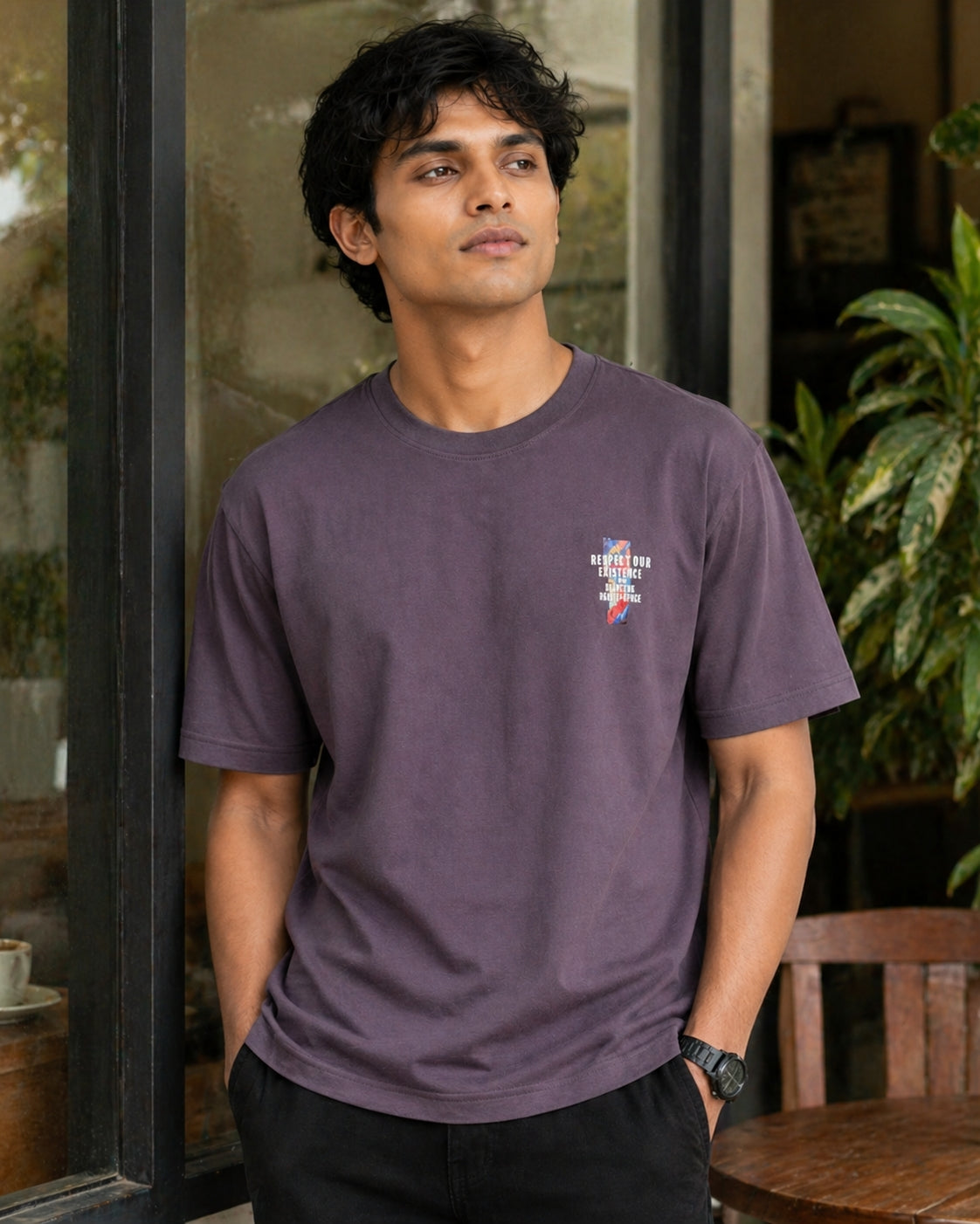 RINO7 Essential Regular Fit Cotton Tee