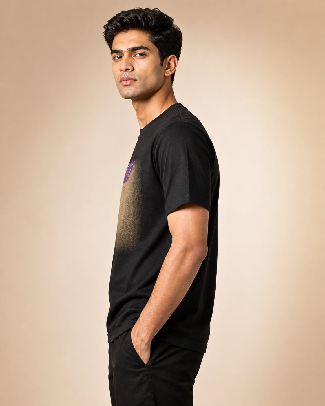 RINO7 Bold Era Regular Fit T-Shirt