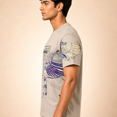 Rino7 Men’s Soft Cotton Regular Fit T-shirt - RINO7