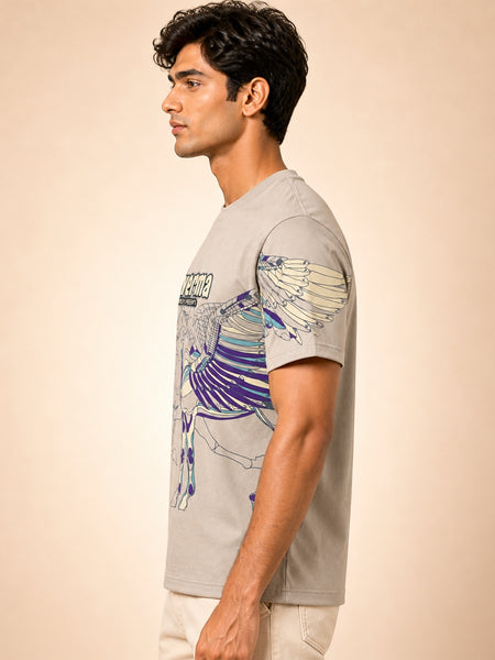 Rino7 Men’s Soft Cotton Regular Fit T-shirt - RINO7