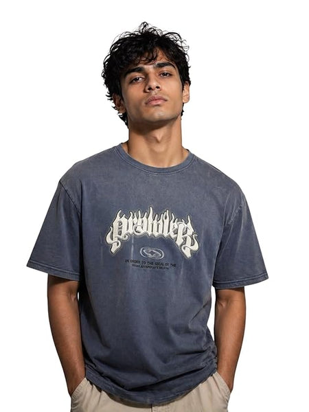 RINO7 Classic Regular Fit Cotton T-Shirt for Men - RINO7