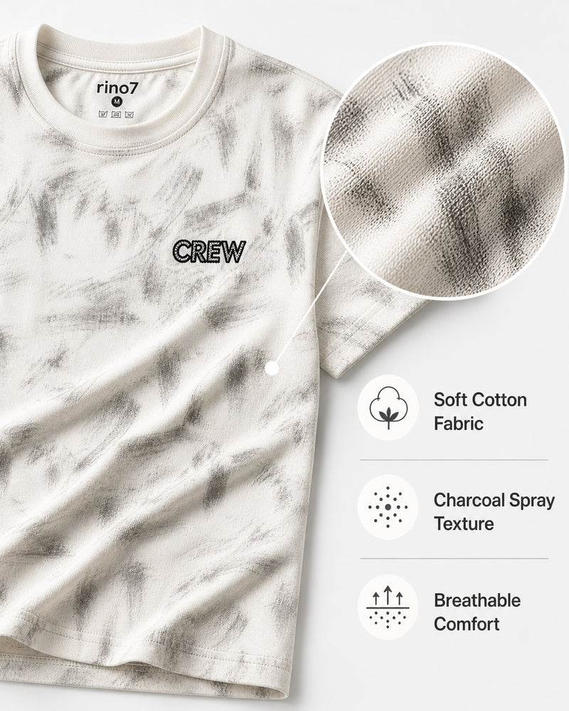 RINO7 Grounded Regular Fit T-Shirt - RINO7
