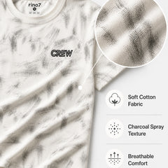 RINO7 Grounded Regular Fit T-Shirt - RINO7