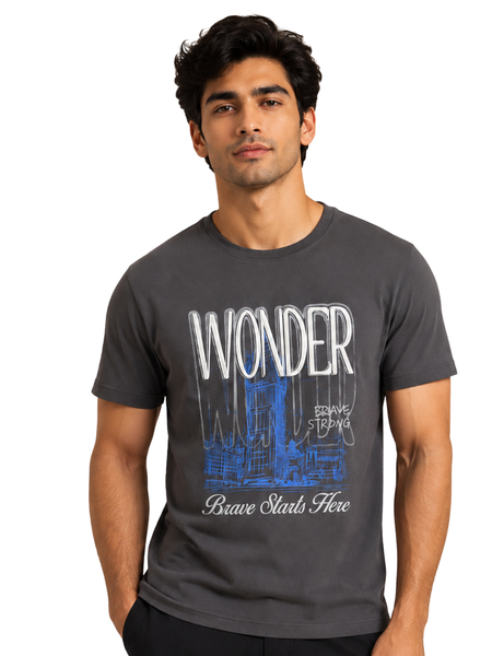 RINO7 Signature Street Regular Fit Cotton Tee - RINO7