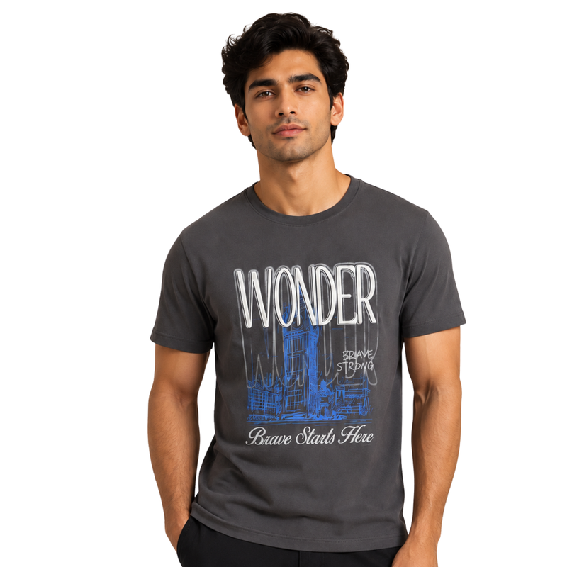 RINO7 Signature Street Regular Fit Cotton Tee - RINO7