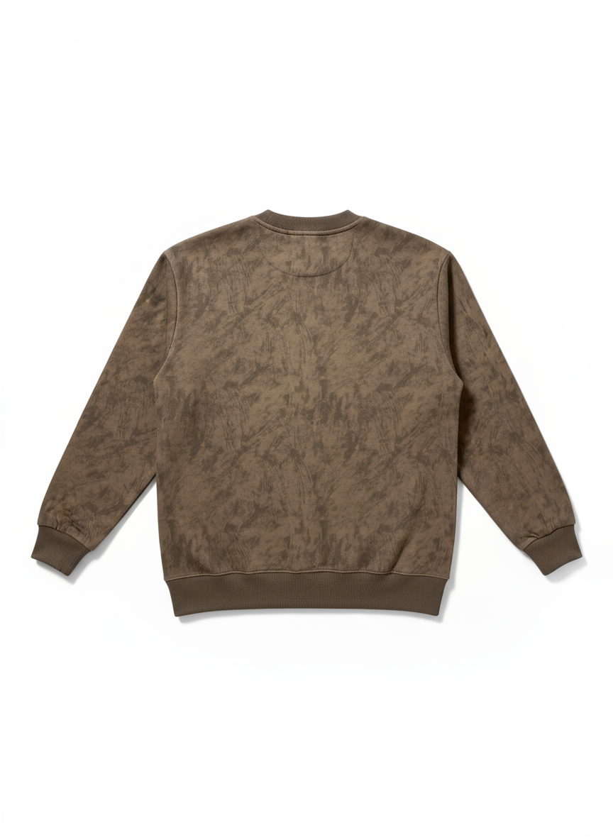 Rino7 Rustic Monogram Sweatshirt
