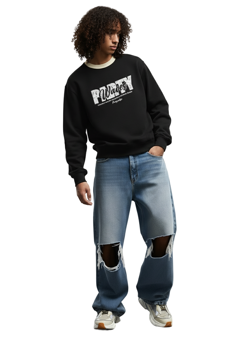 Rino7 CoastWave Retro Sweatshirt