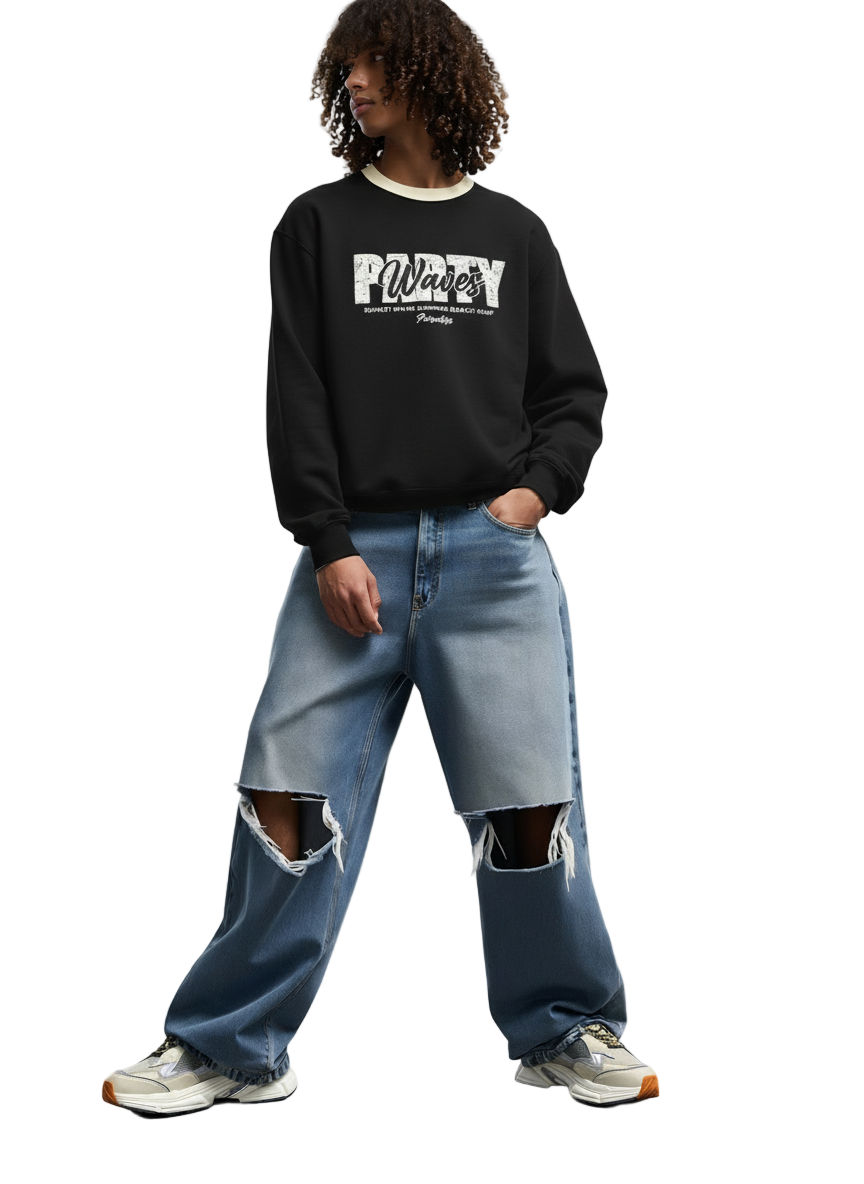 Rino7 CoastWave Retro Sweatshirt