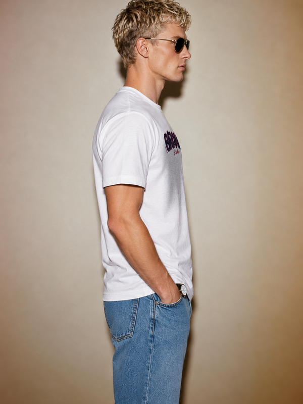 RINO7 Bold Era Regular Fit T-Shirt