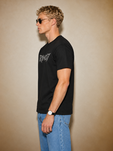 RINO7 Men’s Regular Fit Premium Cotton T-Shirt
