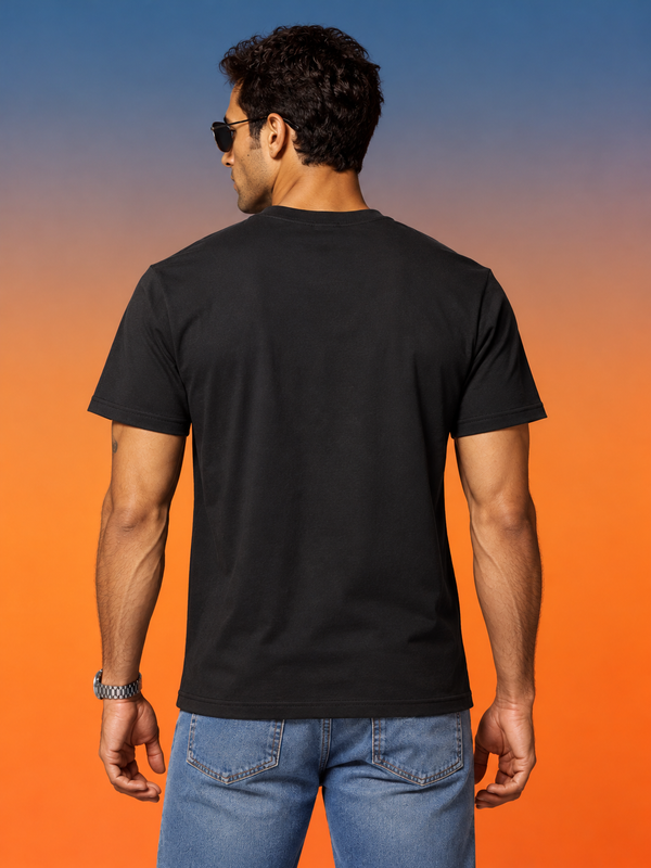RINO7 Signature Street Regular Fit Cotton Tee