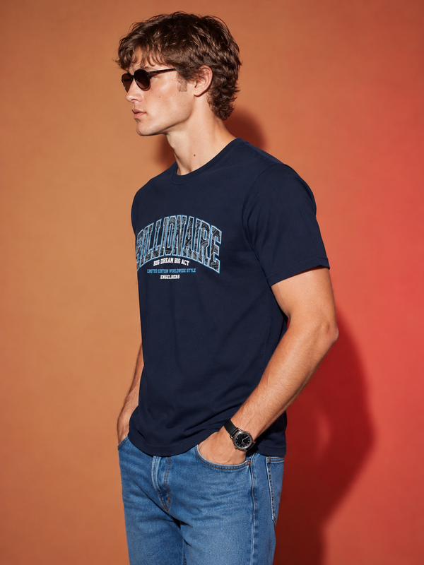 RINO7 Built Different Streetwear Regular Fit T-Shirt