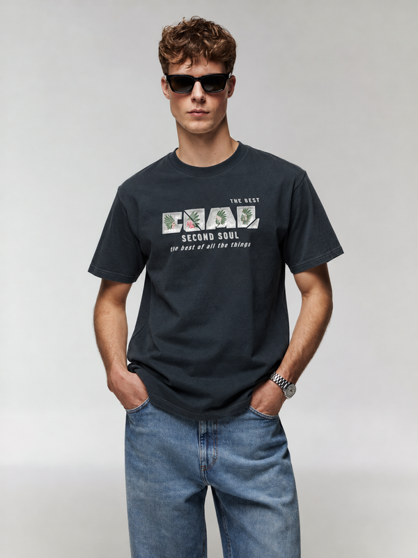 RINO7 Fresh Mode Regular Fit T-Shirt