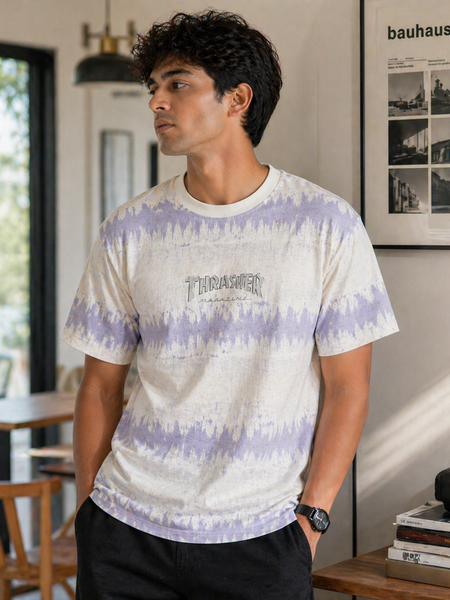 Rino7 Men's Cotton Blend T-Shirt - Regular Fit for Ultimate Comfort and Style - RINO7