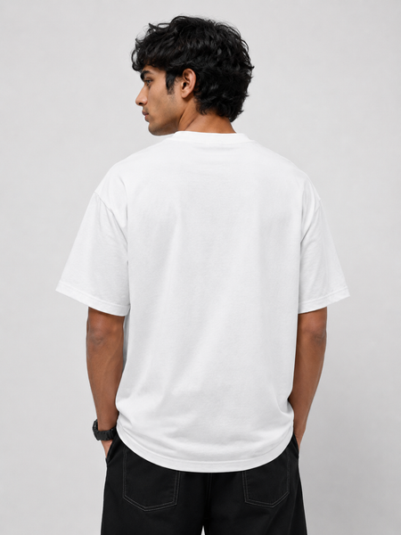 Rino7 Oversized Cotton Tee for Men - Premium Stylish T-shirt - RINO7