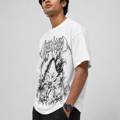 Rino7 Oversized Cotton Tee for Men - Premium Stylish T-shirt - RINO7