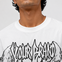 Rino7 Oversized Cotton Tee for Men - Premium Stylish T-shirt - RINO7