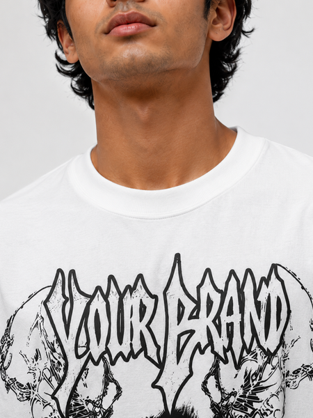 Rino7 Oversized Cotton Tee for Men - Premium Stylish T-shirt - RINO7