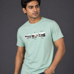 RINO7 Built Different Streetwear Regular Fit T-Shirt - RINO7