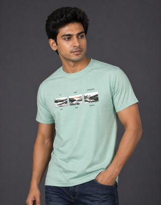RINO7 Built Different Streetwear Regular Fit T-Shirt