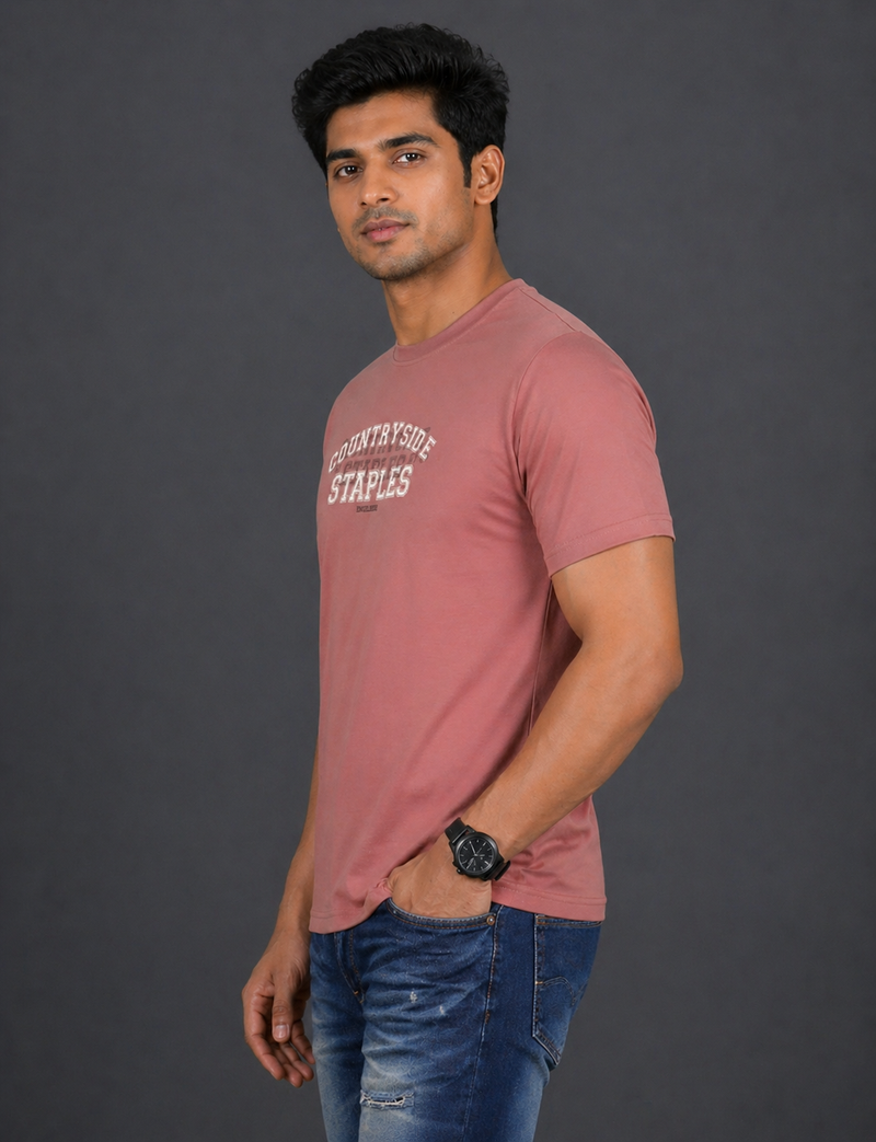 RINO7 Built Different Streetwear Regular Fit T-Shirt - RINO7