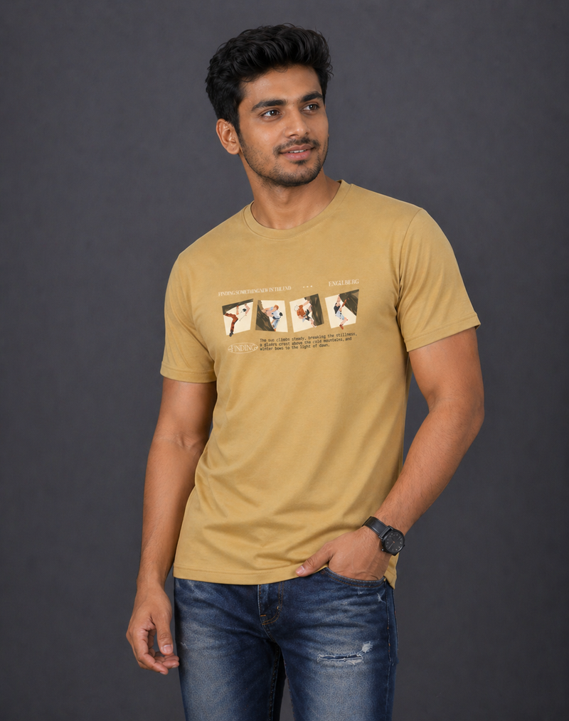 RINO7 Built Different Streetwear Regular Fit T-Shirt - RINO7
