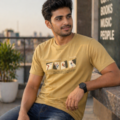 RINO7 Built Different Streetwear Regular Fit T-Shirt - RINO7