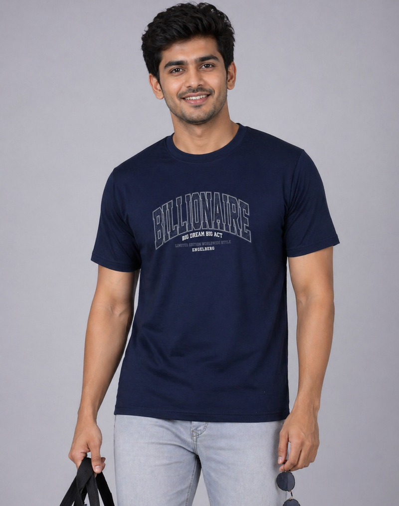 RINO7 Built Different Streetwear Regular Fit T-Shirt - RINO7