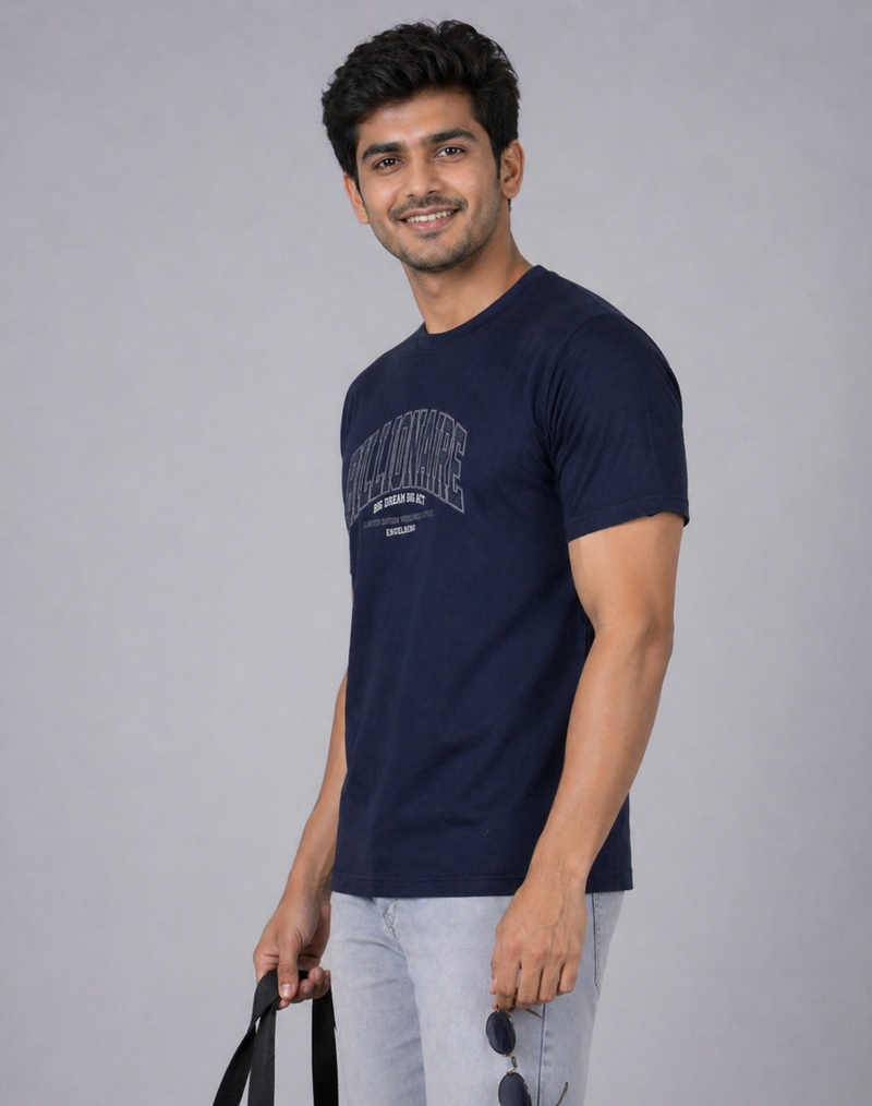 RINO7 Built Different Streetwear Regular Fit T-Shirt - RINO7