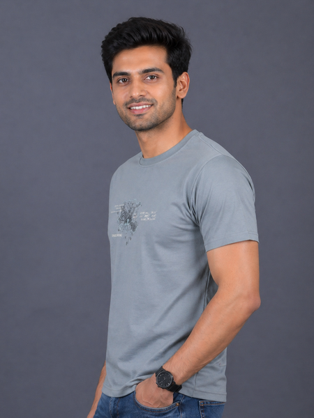 RINO7 Built Different Streetwear Regular Fit T-Shirt - RINO7