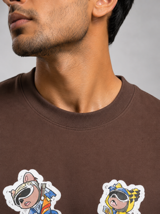 RINO7 Clean Street Regular Fit T-Shirt