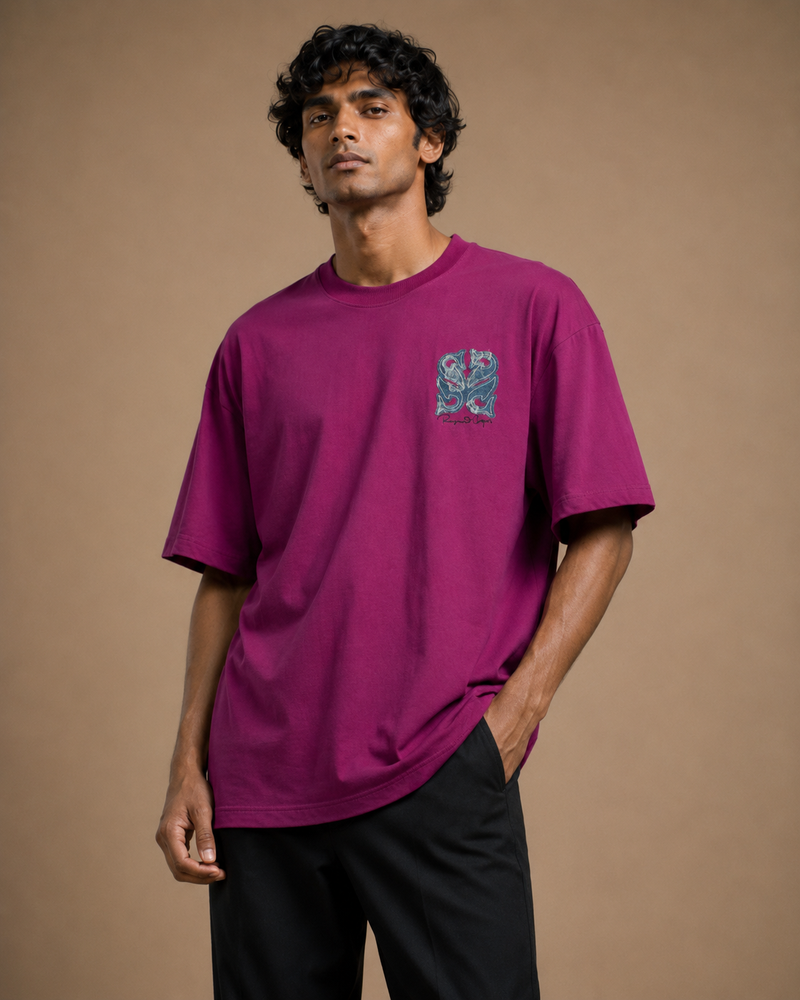 RINO7 Premium Box Fit Oversized Tee - RINO7