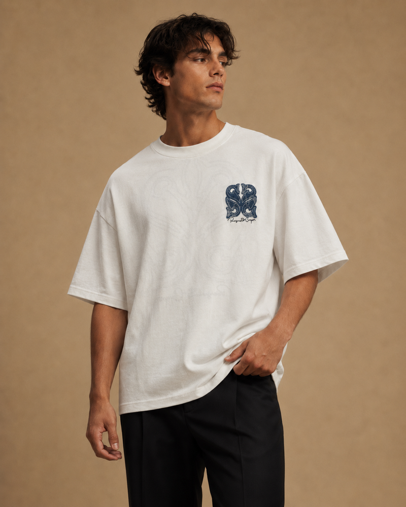 RINO7 Premium Box Fit Oversized Tee