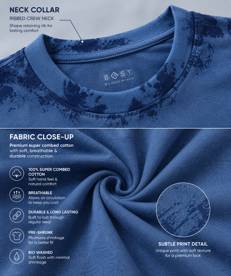 RINO7 Everyday Legend Regular Fit T-Shirt - RINO7
