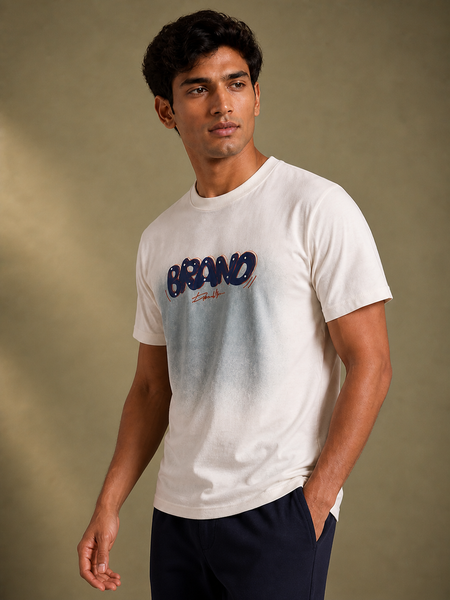RINO7 Bold Era Regular Fit T-Shirt - RINO7