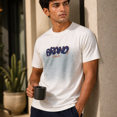 RINO7 Bold Era Regular Fit T-Shirt - RINO7
